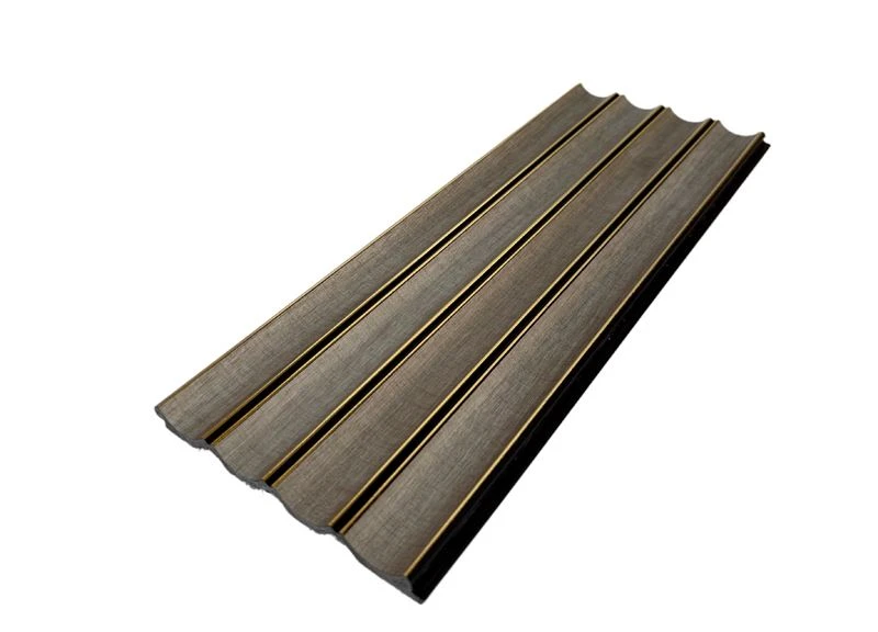 Luxe PS Wandpaneel Met Metalen Lijnen