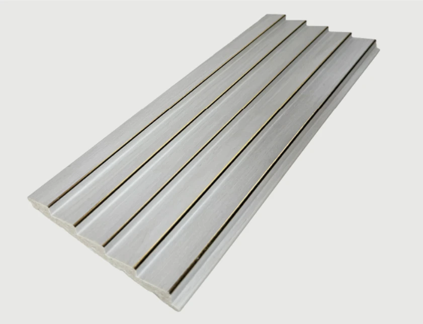 Multi-lijnig houten PS decoratief wandbekledingspaneel
