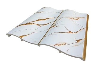 Luxe marmeren textuur PS-wandpaneel