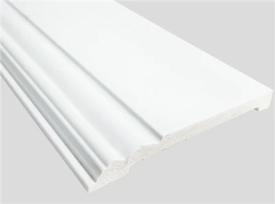 Moderne witte PS-plint voor interieurdecoratie