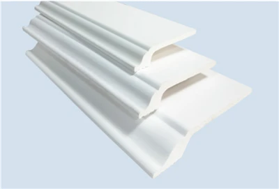 Krasbestendige PS decoratieve plint